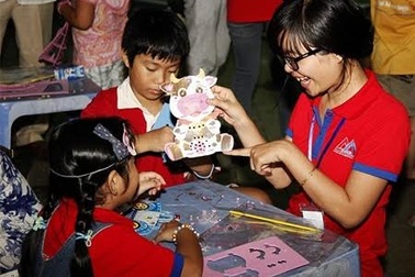 Sân chơi trung thu mới lạ và bổ ích cho thiếu nhi