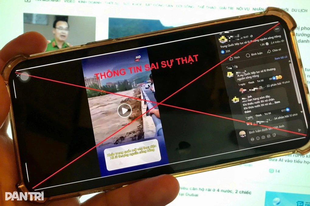 Công an Lào Cai bác bỏ thông tin Trung Quốc xả lũ - 1 Công an Lào Cai bác bỏ thông tin Trung Quốc xả lũ - 1