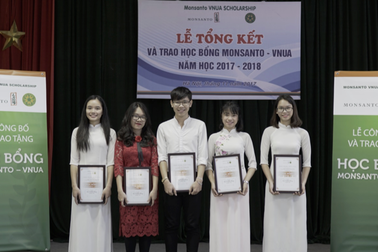 Học bổng 2.000 USD/suất cho sinh viên giỏi ngành nông nghiệp