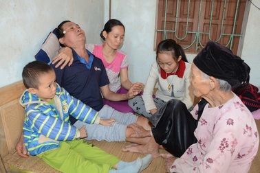 Hơn 36 triệu đồng đến với gia đình anh Phùng Văn Út