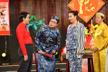 Chí Tài “tát” Lê Khánh vì hát nhép