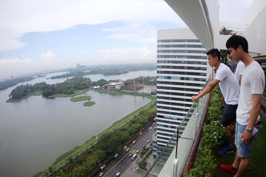 Ngày thư giãn của các cầu thủ Việt Nam trên đất Myanmar
