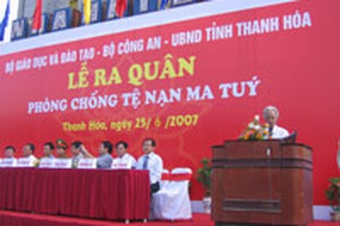 Nâng cao ý thức phòng chống ma tuý trong học đường
