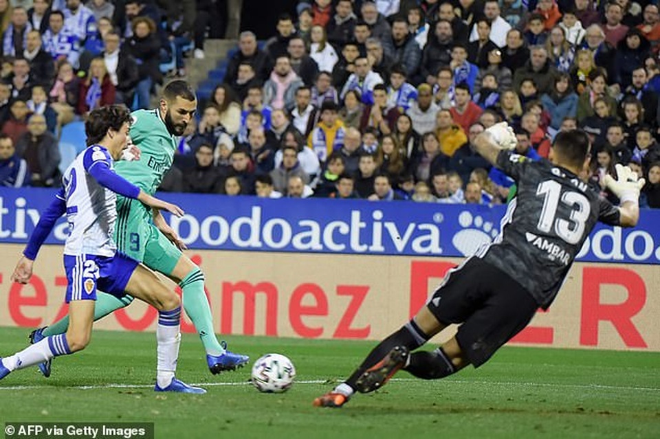 Thắng đậm Zaragoza, Real Madrid tiến vào tứ kết Cúp Nhà vua - 4 Thắng đậm Zaragoza, Real Madrid tiến vào tứ kết Cúp Nhà vua - 4