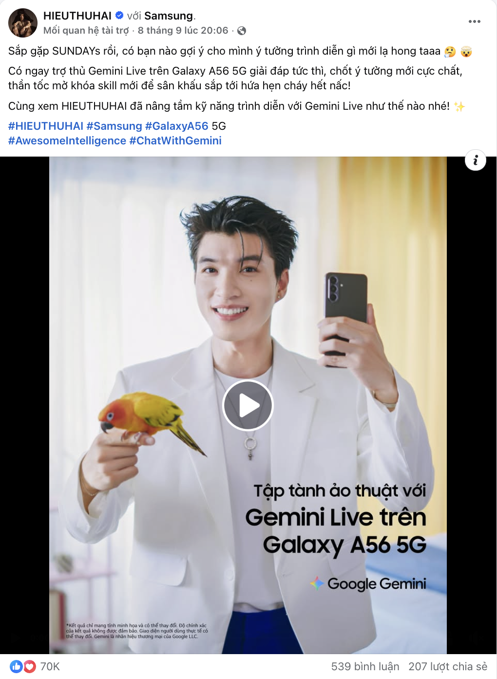 HIEUTHUHAI's series of videos showing off his talents is of interest to fans - 1 Loạt video khoe tài lẻ của HIEUTHUHAI được người hâm mộ quan tâm - 1