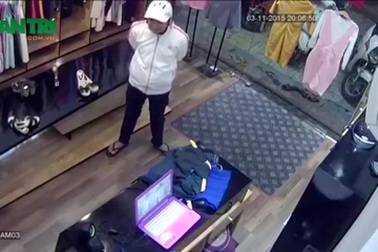 Thanh niên bảnh bao trộm điện thoại nhanh như chớp