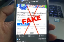 Cảnh giác page giả Hệ thống Giải chạy Di sản, nguyên tắc vàng tránh lừa đảo