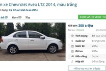 Những chiếc ô tô cũ đang rao bán giá 300 triệu đồng tại Việt Nam