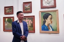 Họa sĩ Lê Quang triển lãm "Hội họa, tâm linh, tôn giáo và phong thủy"