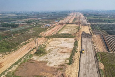 Vành đai 4 Hà Nội thành hình sau 6 tháng thi công