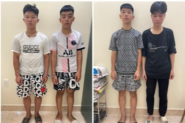 Bắt 5 thanh niên dàn cảnh vờ mua xe máy rồi cướp