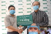 Bạn đọc Dân trí hỗ trợ Bệnh viện Bệnh nhiệt đới Trung ương 1 tỉ đồng