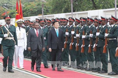 Chủ tịch nước hội đàm với Tổng thống Mozambique