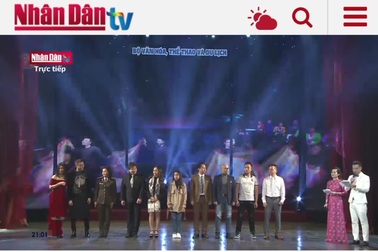 Lễ trao giải cuộc thi ngành Nghệ thuật biểu diễn năm 2021