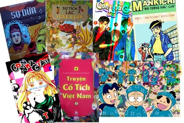 Truyện tranh chạy theo thị hiếu thấp