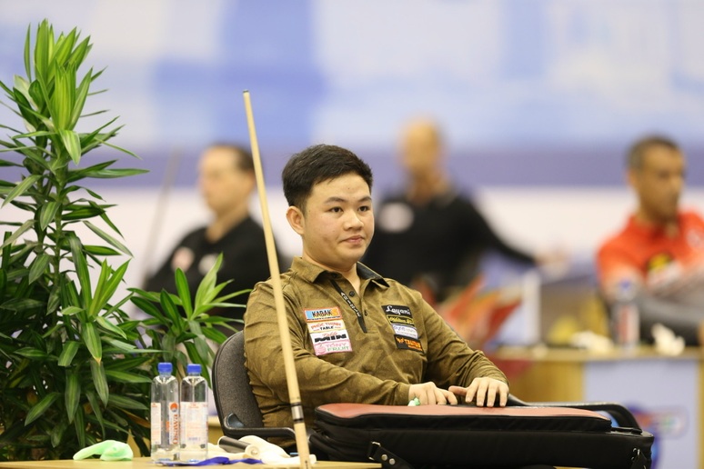 Cơ thủ Bao Phương Vinh thua ở chung kết World Cup billiards
