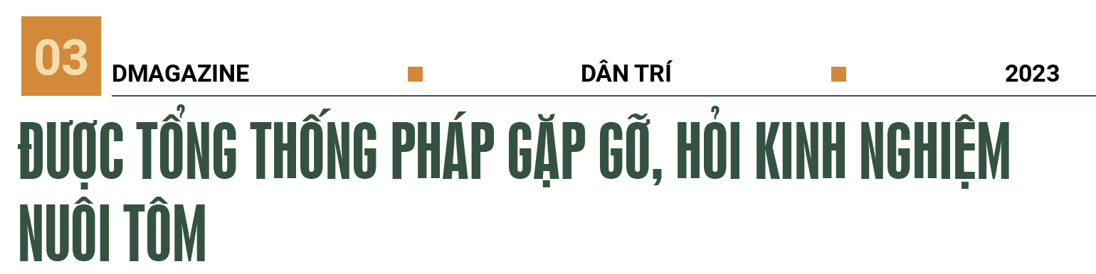 Người thương binh từng được Tổng thống Pháp hỏi kinh nghiệm nuôi tôm - 15 Người thương binh từng được Tổng thống Pháp hỏi kinh nghiệm nuôi tôm - 15