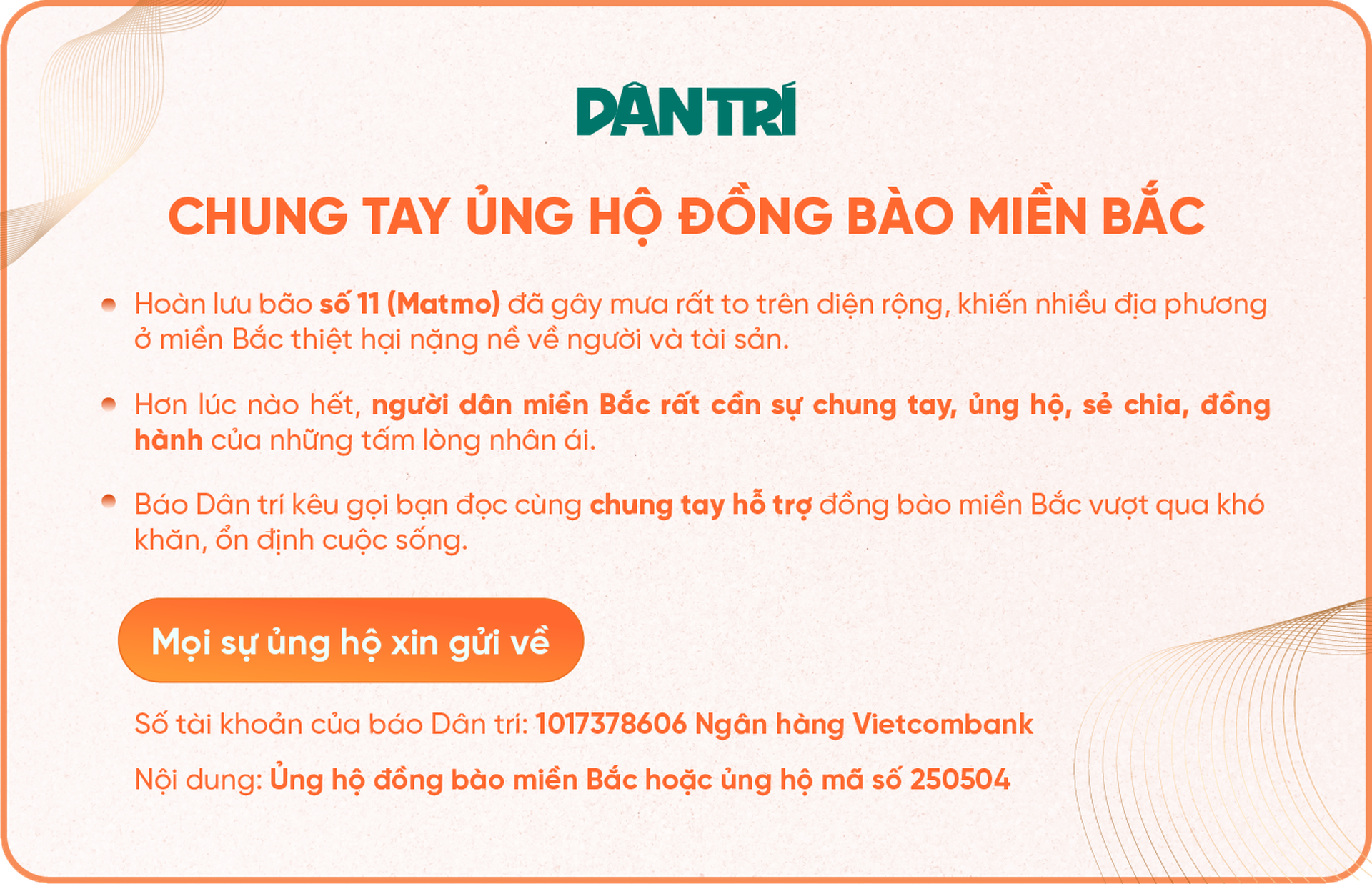 Đúng lúc nhà vừa hết gạo thì được bạn đọc Dân trí hỗ trợ - 12 Đúng lúc nhà vừa hết gạo thì được bạn đọc Dân trí hỗ trợ - 12