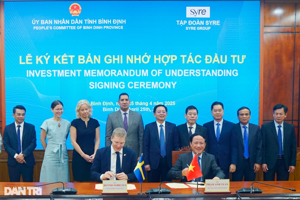 Tập đoàn Thụy Điển rót 1 tỷ USD vào Bình Định - 1 Tập đoàn Thụy Điển rót 1 tỷ USD vào Bình Định - 1