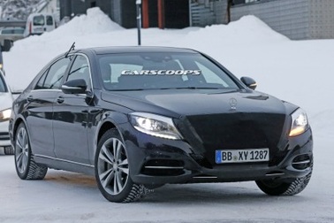 S-Class phiên bản mới trên đường chạy thử