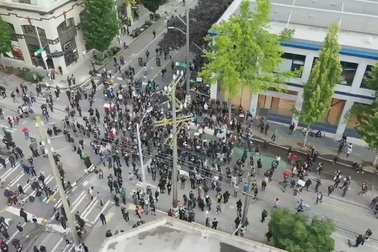 Bên trong "khu tự trị" của người biểu tình giữa lòng nước Mỹ