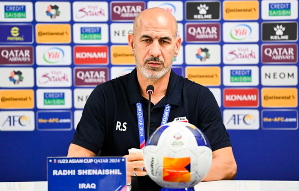 HLV U23 Iraq đánh giá cao Indonesia trước trận tranh vé dự Olympic - 1 HLV U23 Iraq đánh giá cao Indonesia trước trận tranh vé dự Olympic - 1