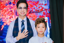 Ngọc Sơn ủng hộ cháu trai Phong Thiên lấn sân ca hát