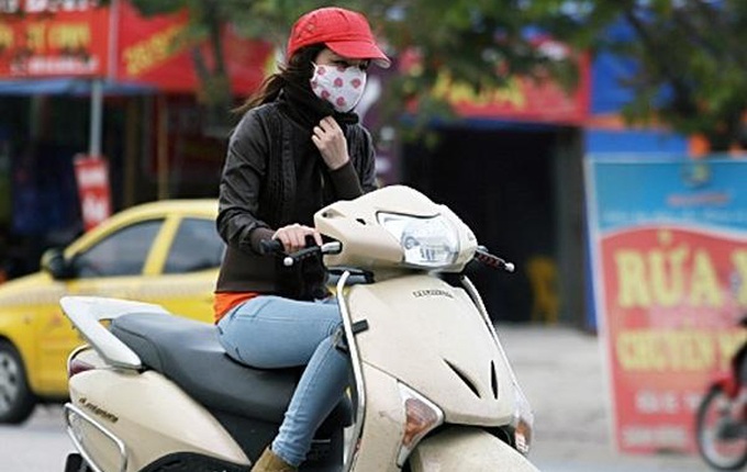 Miền Bắc đón không khí lạnh vào cuối tuần, nhiệt độ hạ khoảng 9 độ C. Nguồn ảnh: Internet.
