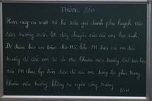 Cảnh báo kẻ xấu vào trường dụ dỗ, trấn lột của học sinh