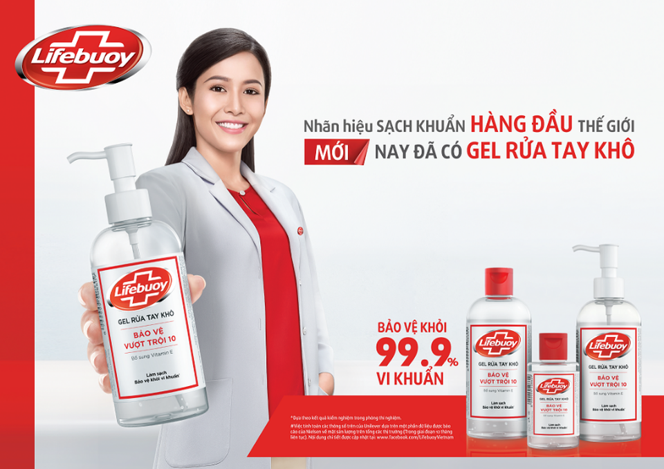 Gel rửa tay khô từ thương hiệu Lifebuoy chính thức đến tay người Việt - 2 Gel rửa tay khô từ thương hiệu Lifebuoy chính thức đến tay người Việt - 2