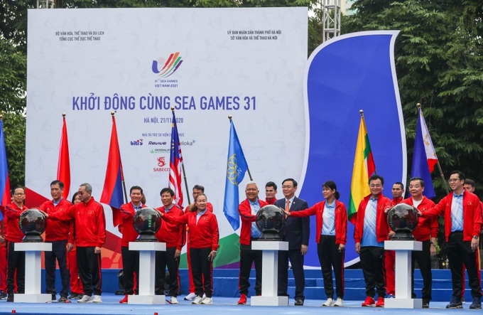 SEA Games 31 sẽ diễn ra từ ngày 12 - 23/5 tại Hà Nội và 11 tỉnh, thành lân cận