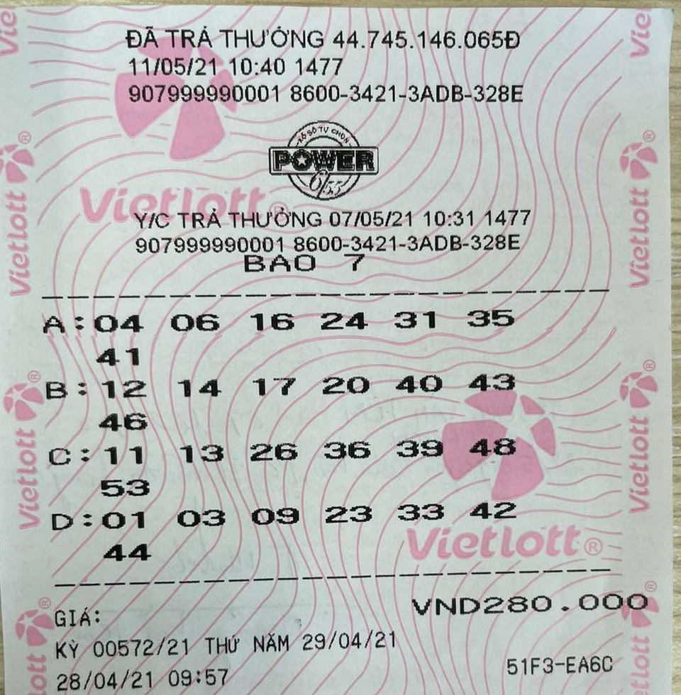 Người chơi thứ hai trúng Jackpot tại Long An tặng từ thiện 200 triệu đồng - 1 Người chơi thứ hai trúng Jackpot tại Long An tặng từ thiện 200 triệu đồng - 1