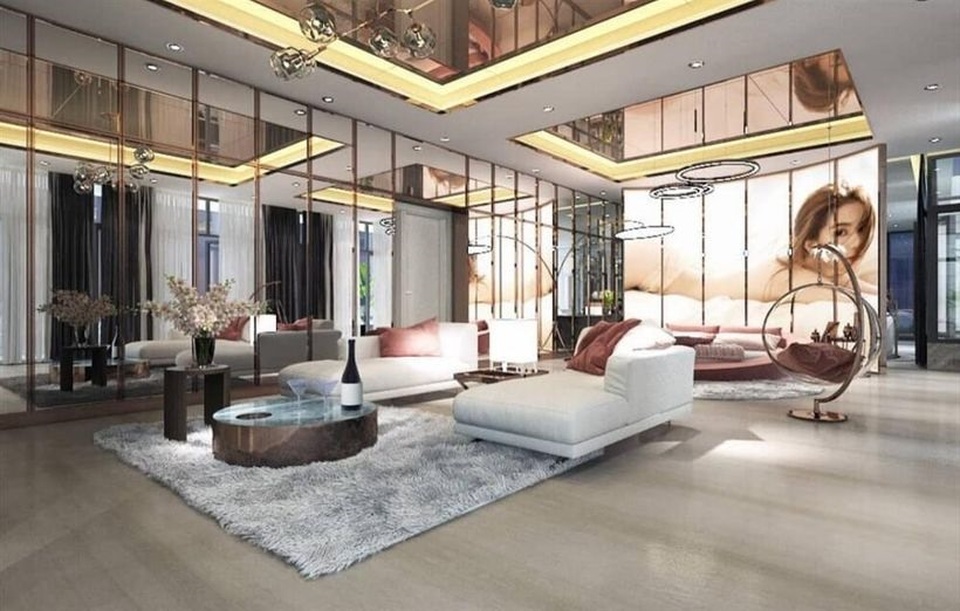 Cận cảnh ngôi biệt thự sang trọng giá 50 tỷ đồng, rộng 800m2 của Ngọc Trinh - 3 Cận cảnh ngôi biệt thự sang trọng giá 50 tỷ đồng, rộng 800m2 của Ngọc Trinh - 3