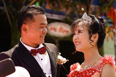 Nghẹn ngào đám cưới nơi mái ấm tình thương