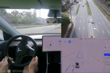 Thử dùng chế độ tự lái trên xe điện, tài xế suýt gặp tai nạn thảm khốc