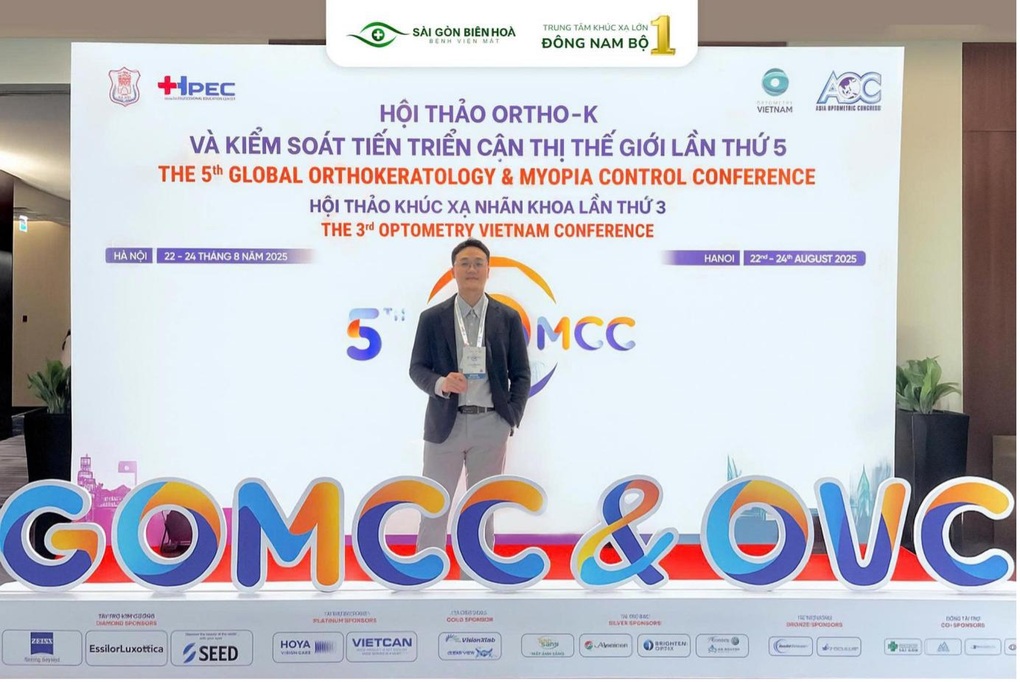 Mắt Sài Gòn Biên Hòa đạt giải nhì tại hội thảo kiểm soát tiến triển cận thị - 3
