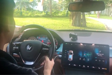 Trợ lý ảo tiếng Việt được thử nghiệm trên xe VinFast