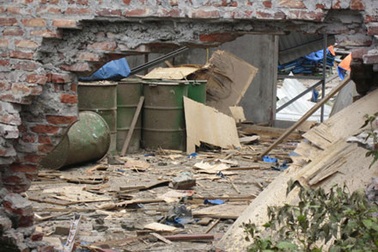 Hải Phòng: Nhà máy luyện phôi thép phát nổ