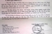 Vụ mượn hồ sơ rút tiền ngân sách: Chủ tịch xã “dính” hàng loạt sai phạm!