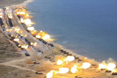 Triều Tiên tiếp tục nã pháo gần đảo tiền tiêu của Hàn Quốc