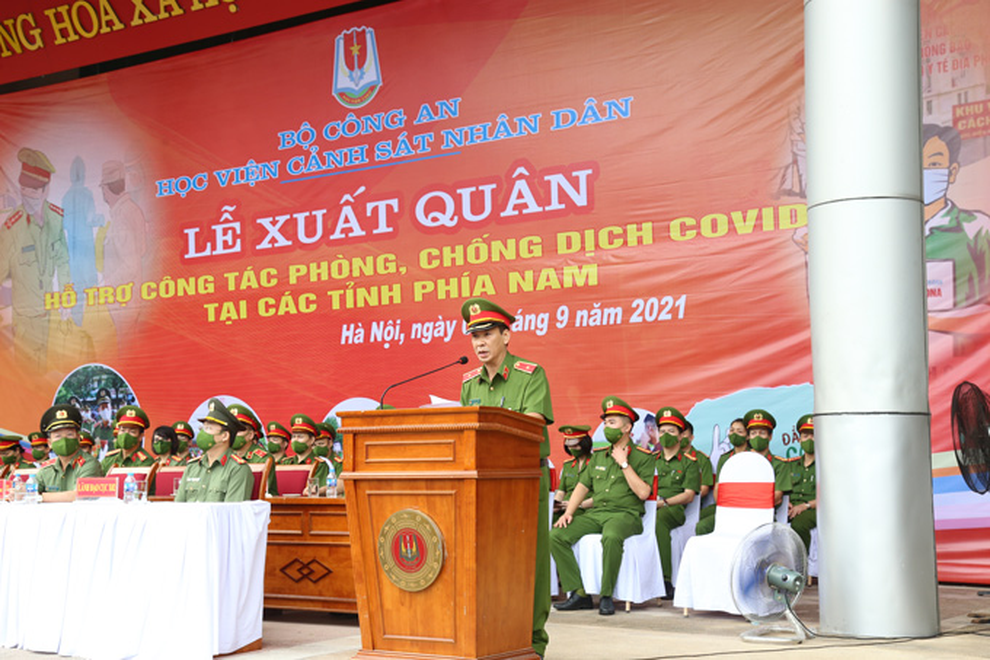 650 học viên HV Cảnh sát nhân dân xuất quân chi viện các tỉnh phía Nam - 1 650 học viên HV Cảnh sát nhân dân xuất quân chi viện các tỉnh phía Nam - 1