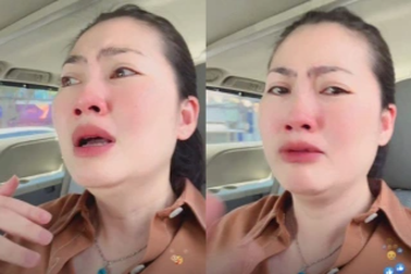 Diễn viên Ngọc Lan khóc nức nở, lo sợ mất tiền tỷ khi mua bảo hiểm
