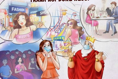 Làm gì sau giãn cách xã hội: Đừng bỏ qua loạt tranh này của Bộ y tế