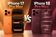 So sánh iPhone 18 Pro Max và iPhone 17 Pro Max