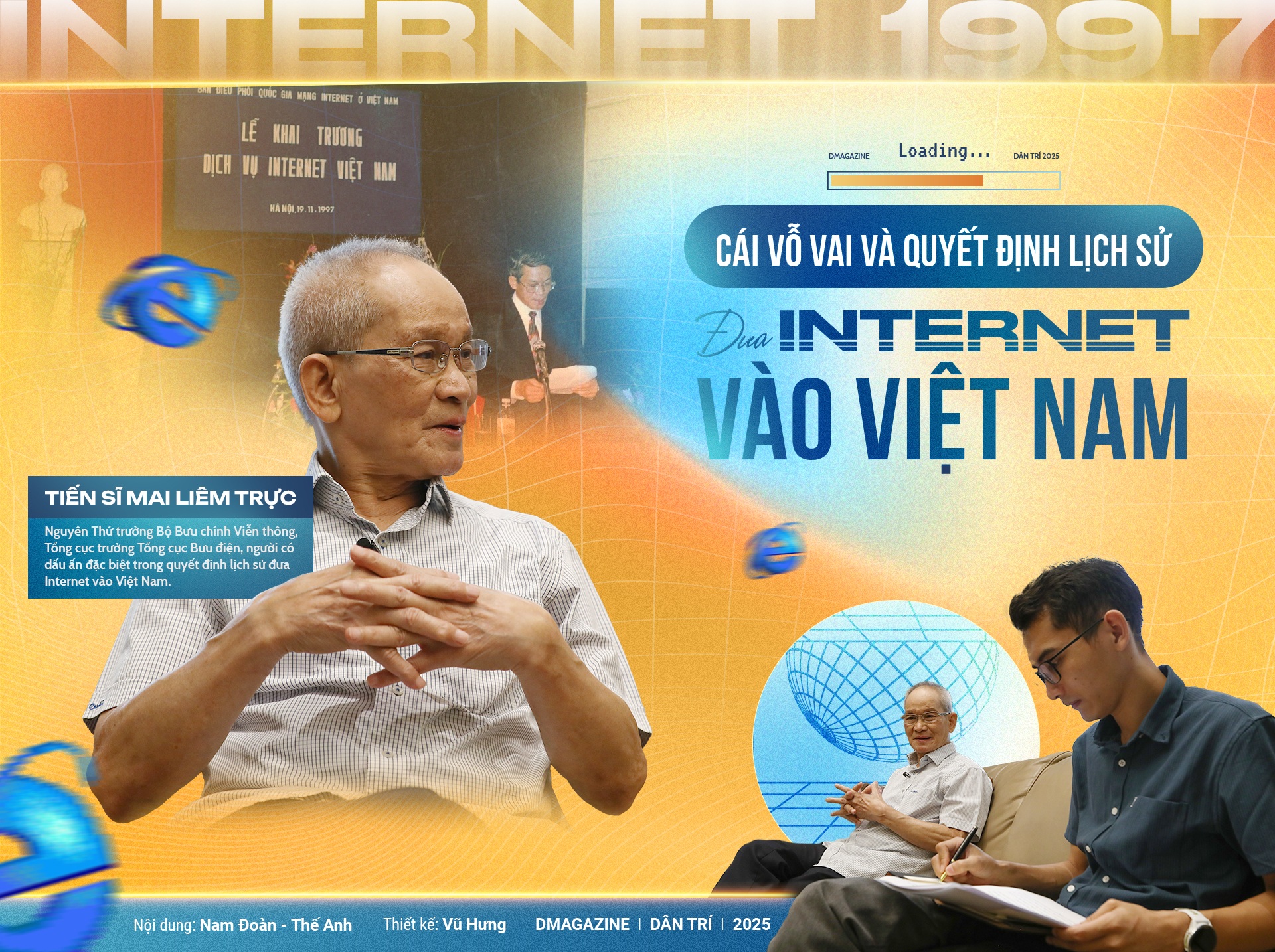 Cái vỗ vai và quyết định lịch sử đưa Internet vào Việt Nam