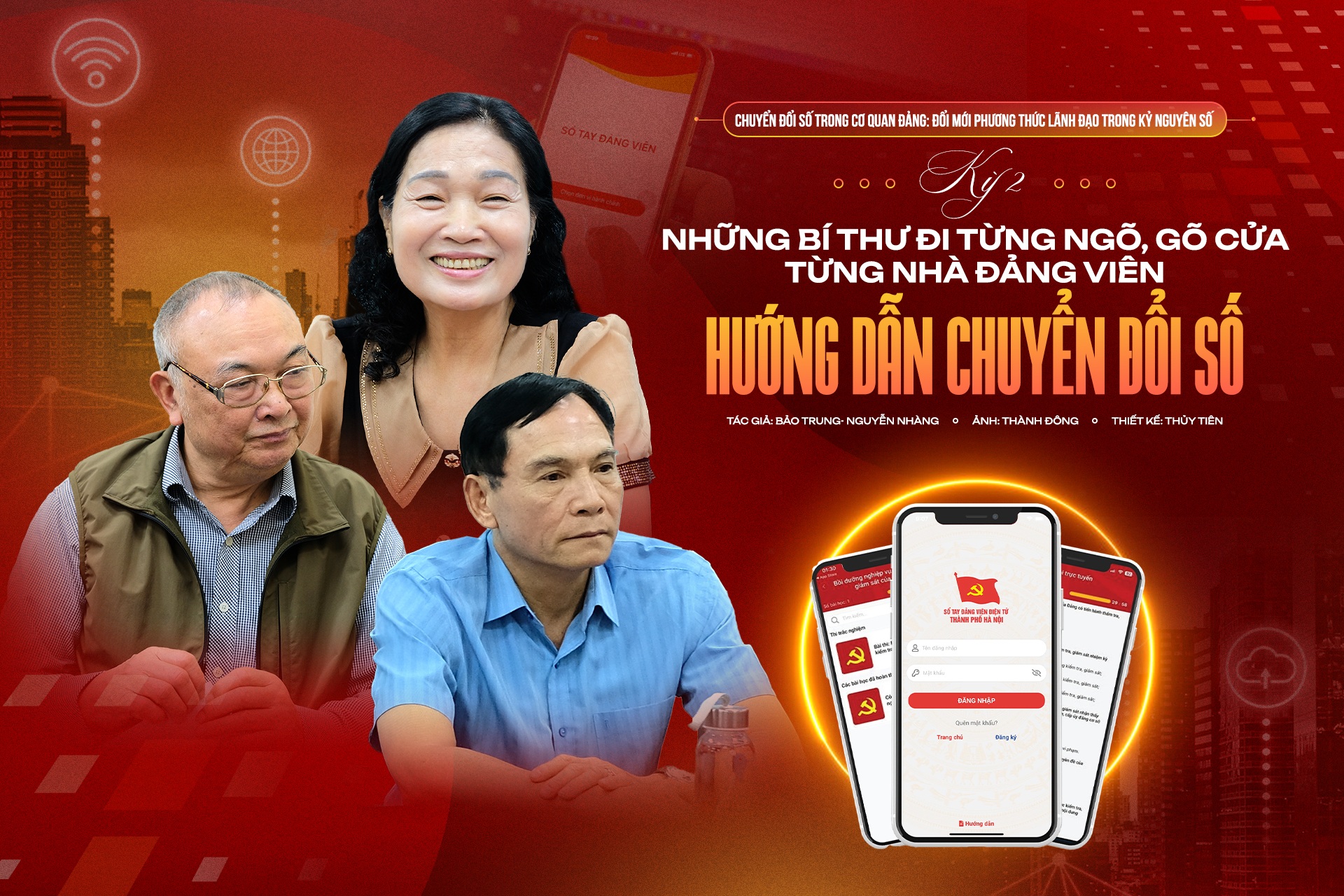 Những bí thư đi từng ngõ, gõ cửa từng nhà đảng viên