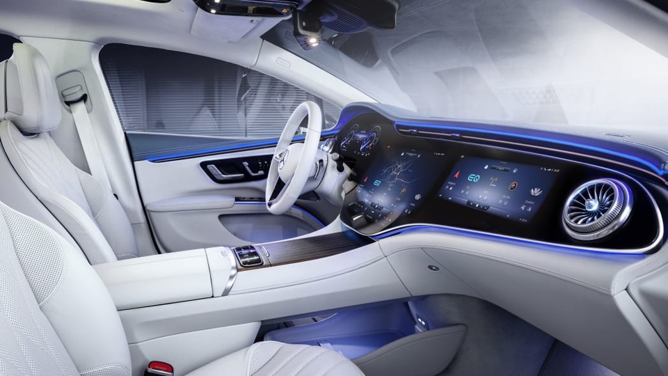 Không gian nội thất gây tò mò và choáng ngợp của Mercedes-Benz EQS - 13 Không gian nội thất gây tò mò và choáng ngợp của Mercedes-Benz EQS - 13