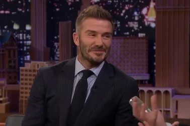 David Beckham lịch lãm trên truyền hình