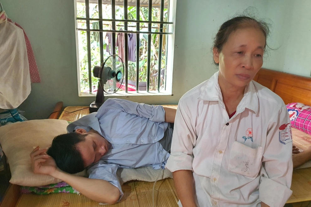 Thương cảnh chàng trai nằm liệt giường ước nguyện được hiến tạng - 2 Thương cảnh chàng trai nằm liệt giường ước nguyện được hiến tạng - 2