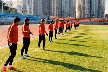 U23 Việt Nam sẽ tập ở mặt sân tương tự sân Chang Arena